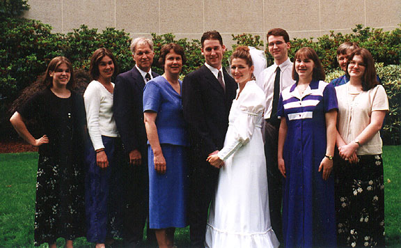 [Miller Family Outside Seattle Temple]