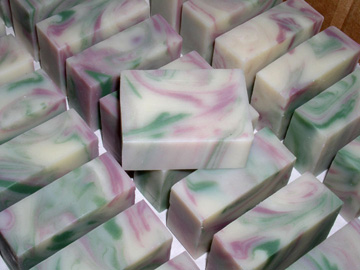 [Green Clover & Aloe Soap]